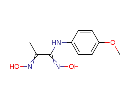 (1E)-N~2~-hydroxy-N~1~-(4-methoxyphenyl)-1-nitrosoprop-1-ene-1,2-diamine