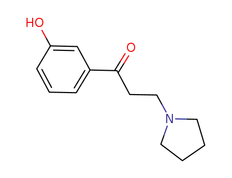 1-(3-hydroxyphenyl)-3-(pyrrolidin-1-yl)propan-1-one
