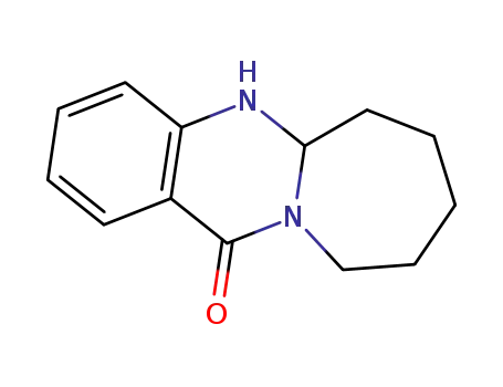 Molecular Structure of 67634-35-9 (Azepino[2,1-b]quinazolin-12(5H)-one, 5a,6,7,8,9,10-hexahydro-)