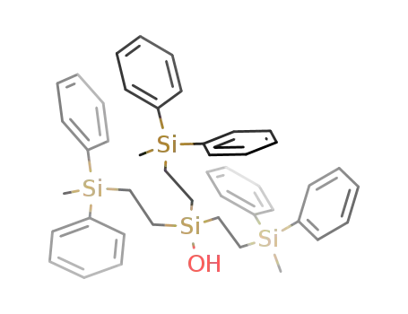 HOSi(CH<sub>2</sub>CH<sub>2</sub>Si(C<sub>6</sub>H<sub>5</sub>)2CH<sub>3</sub>)3