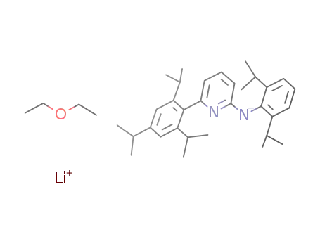 ((2,6-diisopropylphenyl)[6-(2,4,6-triisopropylphenyl)pyridin-2-yl]amine)Li(Et<sub>2</sub>O)