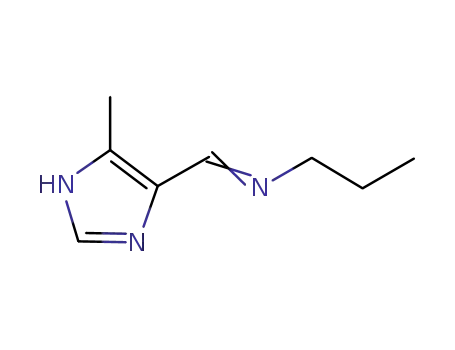 1-프로판아민, N-[(4-메틸-1H-이미다졸-5-일)메틸렌]-