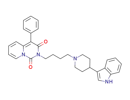 2-{4-[4-(1H-indol-3-yl)piperidin-1-yl]-butyl}-4-phenylpyrido[1,2-c]pyrimidine-1,3-dione
