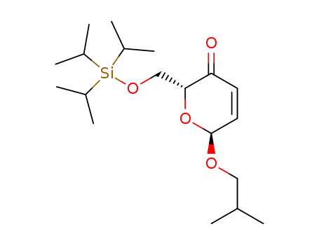 (2R,6S)-6-Isobutoxy-2-triisopropylsilanyloxymethyl-6H-pyran-3-one