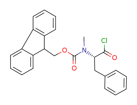 Carbamic acid, [(1S)-2-chloro-2-oxo-1-(phenylmethyl)ethyl]methyl-, 9H-fluoren-9-ylmethyl ester