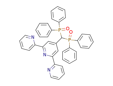2,2':6',2''-Terpyridine, 4'-[bis(diphenylphosphinyl)methyl]-