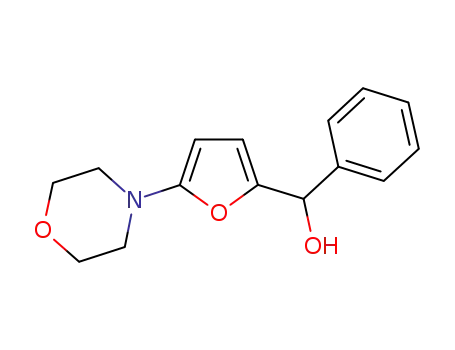 1-(5-morpholinofur-2-yl)-1-phenylmethanol