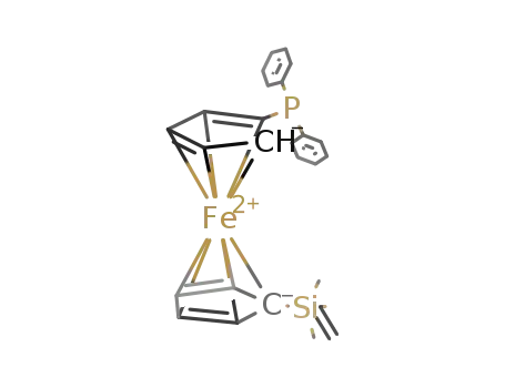 1'-dimethylvinylsilyl-1-(diphenylphosphanyl)ferrocene