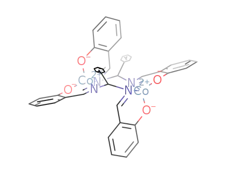 Co<sub>2</sub>((OC<sub>6</sub>H<sub>4</sub>CHN)2CHC<sub>6</sub>H<sub>5</sub>)2