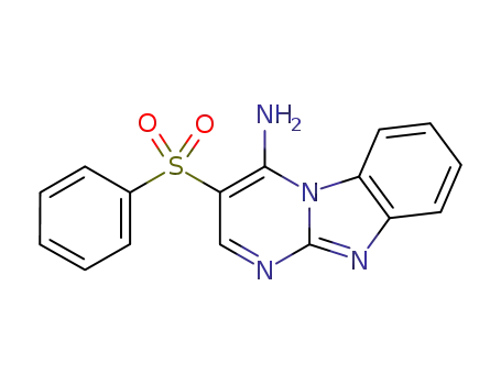 4-amino-3-(phenylsulfonyl)pyrimido[1,2-a]benzimidazole