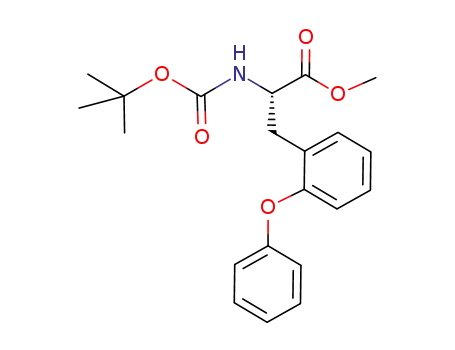 methyl N-{[(1,1-dimethylethyl)oxy]carbonyl}-2-(phenoxy)-L-phenylalaninate