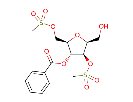 2,5-anhydro-4-O-benzoyl-3,6-di-O-methanesulfonyl-D-glucitol