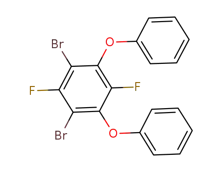 Molecular Structure of 1241914-41-9 ((4,6-dibromo-2,5-difluoro-1,3-phenylene)bis(oxy)dibenzene)
