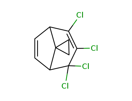 spiro(5,6,7,7-tetrachlorobicyclo<3.2.1>octa-2,5-diene-8,1'-cyclopropane)