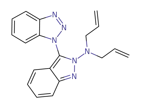 2-(N,N-diallylamino)-3-(benzotriazol-1-yl)-2H-indazole