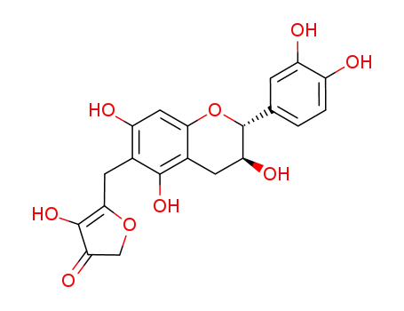 (+)-1''-methylene-6''-hydroxy-2H-furan-5''-one-6-catechin