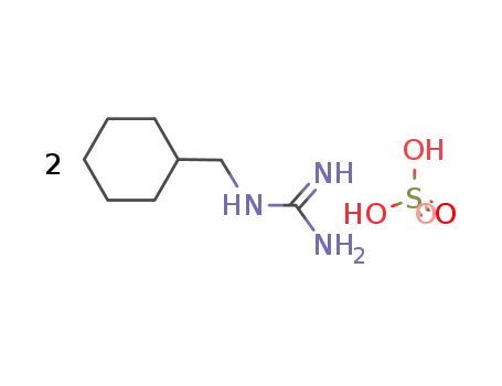 1-(cyclohexylmethyl)guanidine hemisulfate