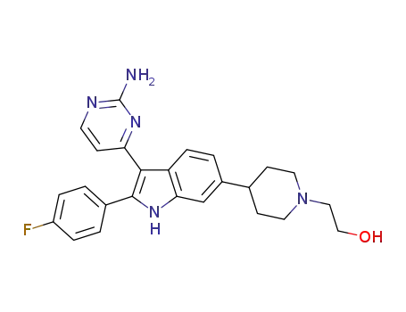 C<sub>25</sub>H<sub>26</sub>FN<sub>5</sub>O