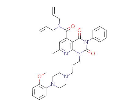 C<sub>35</sub>H<sub>40</sub>N<sub>6</sub>O<sub>4</sub>