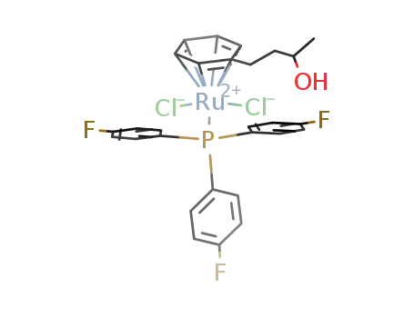 [Ru(η6-4-phenyl-2-butanol)Cl2(P(p-C6H4F)3)]