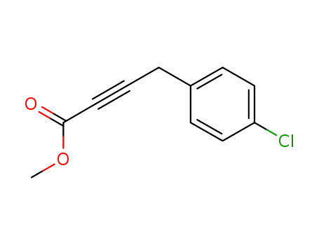 methyl 4-(4-chloro-phenyl)-2-butynoate