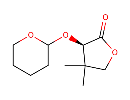 (3R)-dihydro-4,4-dimethyl-3-(2-tetrahydropyranyloxy)-2(3H)-furanone
