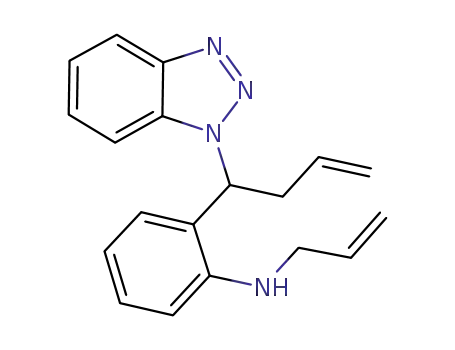 allyl[2-[(benzotriazol-1-yl)-3-butenyl]phenyl]amine