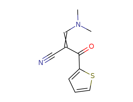 3-(dimethylamino)-2-thienoyl-2-propenenitrile