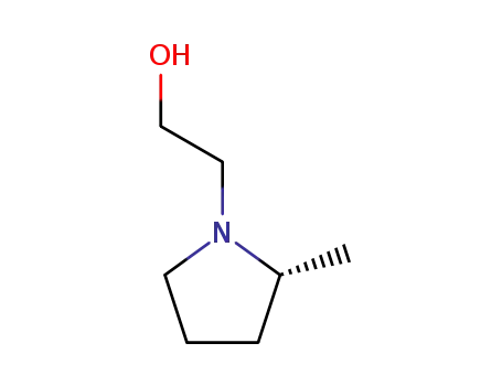 1-Pyrrolidineethanol,2-methyl-,(2R)-(9CI)