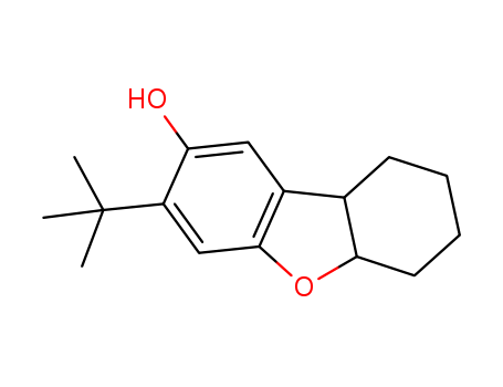 2-Dibenzofuranol, 3-(1,1-dimethylethyl)-
5a,6,7,8,9,9a-hexahydro-