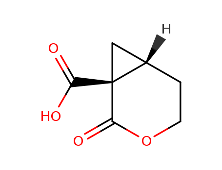 3-OXABICYCLO[4.1.0]HEPTANE-1-CARBOXYLIC ACID 2-OXO-,(1R)-