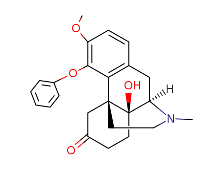 14-하이드록시-3-메톡시-N-메틸-6-옥소-4-페녹시-모르피난