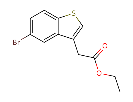 Ethyl 2-(5-bromobenzo[b]thiophen-3-yl)acetate