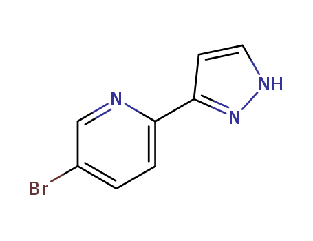 5-BroMo-2-(1H-pyrazol-3-yl)pyridine