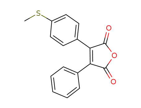 3-(4-thiomethoxyphenyl)-4-phenylfuran-2,5.dione