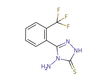 C<sub>9</sub>H<sub>7</sub>F<sub>3</sub>N<sub>4</sub>S
