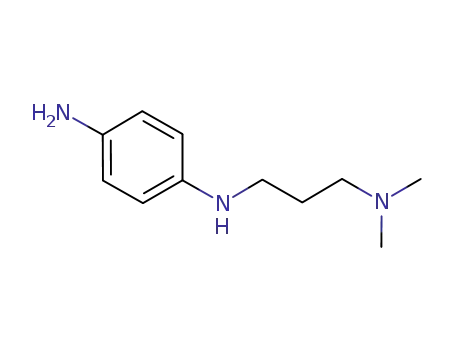 Molecular Structure of 35894-68-9 (1-N-[3-(dimethylamino)propyl]benzene-1,4-diamine)