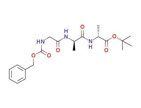 (R)-2-[(R)-2-(2-Benzyloxycarbonylamino-acetylamino)-propionylamino]-propionic acid tert-butyl ester