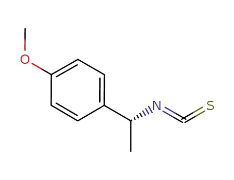 Molecular Structure of 749261-40-3 (Benzene, 1-[(1R)-1-isothiocyanatoethyl]-4-methoxy- (9CI))