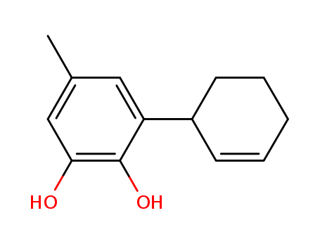 3-(cyclohex-2-enyl)-5-methylbenzene-1,2-diol
