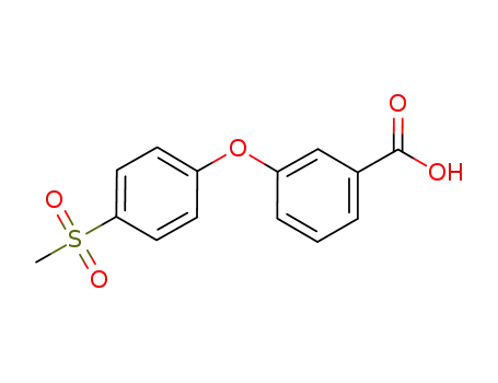 3-[(4-Methylsulfonyl)phenoxy]benzoicacid