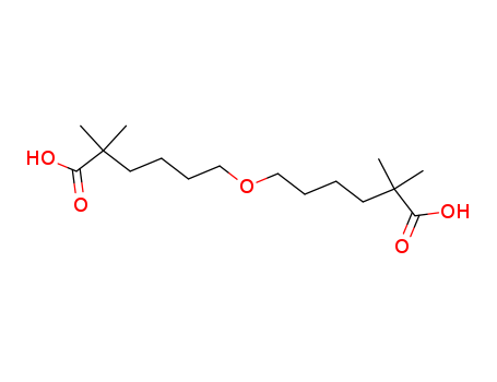 6-(5-carboxy-5-methyl-hexoxy)-2,2-dimethyl-hexanoic acid