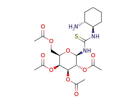 N-[(1R,2R)-2-a미노시클로헥실]-N'-(2,3,4,6-테트라-O-아세틸-β-D-글루코피라노실)-티오우레아