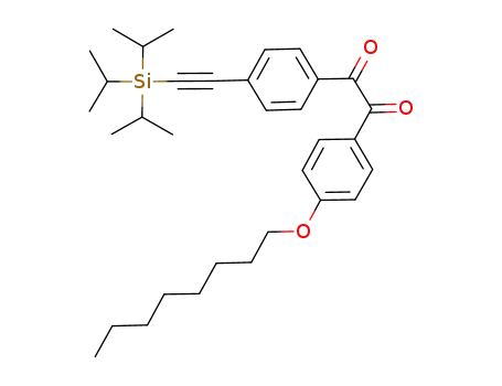 1-[4-(octyloxy)phenyl]-2-[4-((triisopropyl)ethynyl)phenyl]ethane-1,2-dione