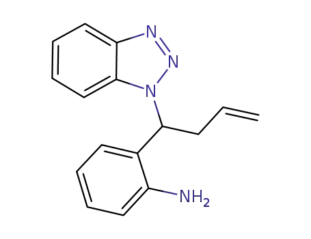 2-[1-(benzotriazol-1-yl)-3-butenyl]phenylamine