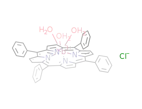 5,10,15,20-tetraphenylporphyrinate ytterbium(III)(H<sub>2</sub>O)3Cl