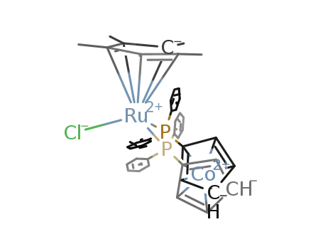 [(η5-C5Me5)Ru(1,1'-bis(diphenylphosphino)cobaltocene)Cl]