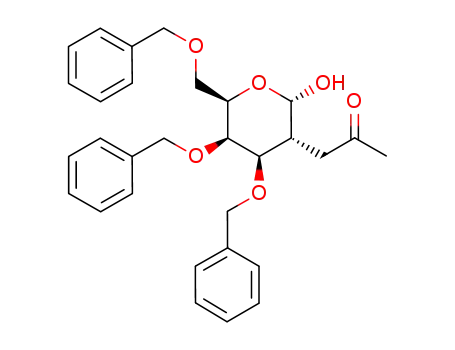 3,4,6-tri-O-benzyl-2-acetylmethyl-2-deoxy-α-D-galactose