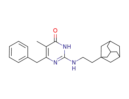 2-{[2-(1-adamantyl)ethyl]amino}-6-benzyl-5-methylpyrimidin-4(3H)-one