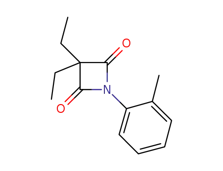 3,3-diethyl-1-o-tolylazetidine-2,4-dione